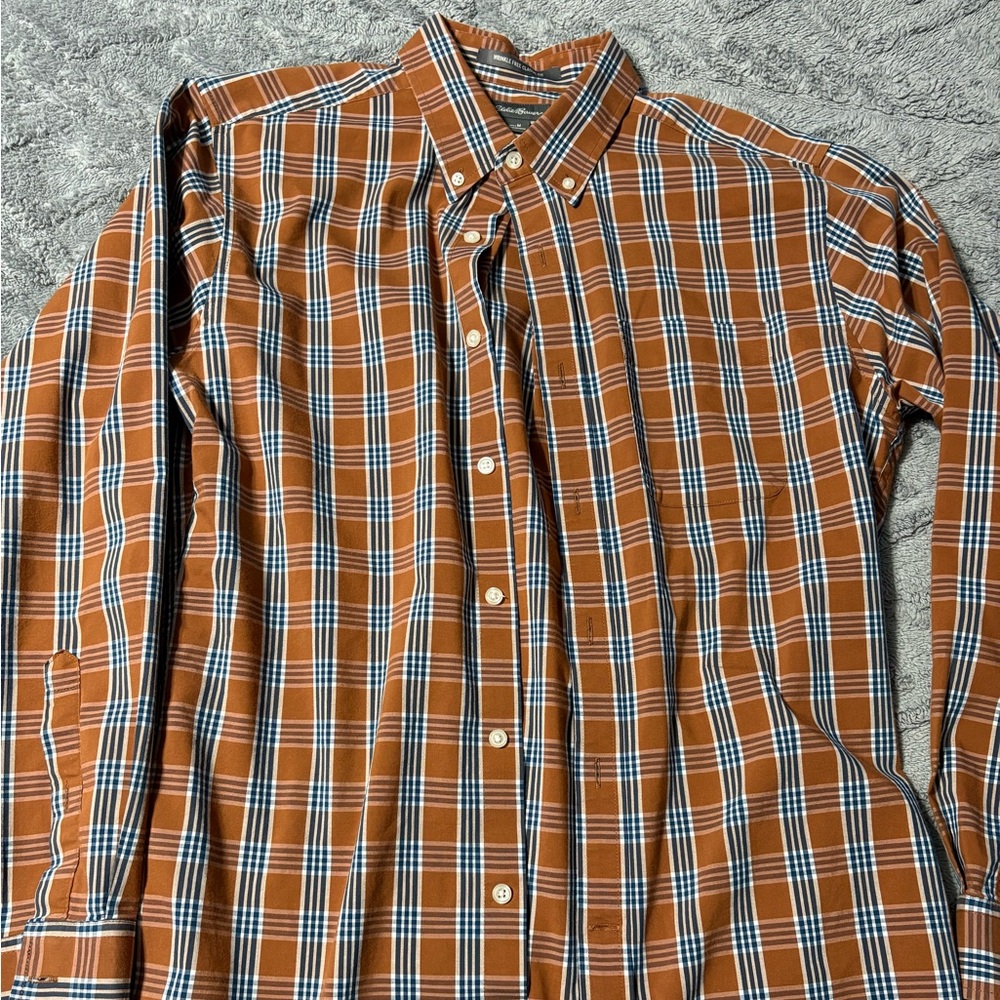 New men's medium Eddie Bauer button up